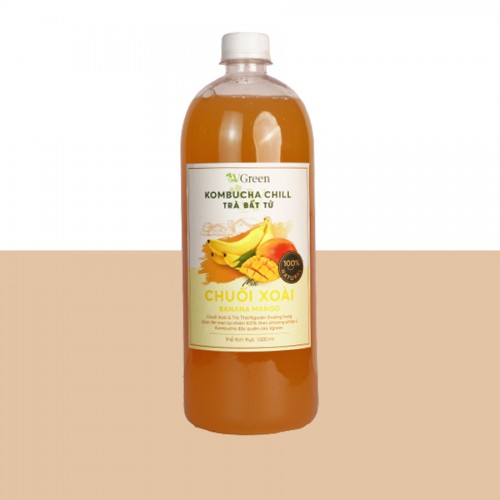 Vkombucha Chill Chuối Xoài 1000ml